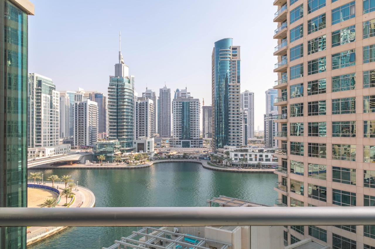 Nasma Luxury Stays - Pastel-Colored Apt With Jaw-Dropping Marina Views Dubai Bagian luar foto